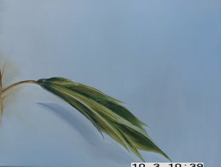 Ähre (2003), Öl auf Leinwand, 40x50
