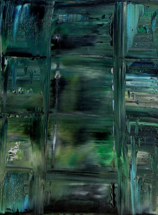 water window (2005), Öl auf Leinwand, 40x50