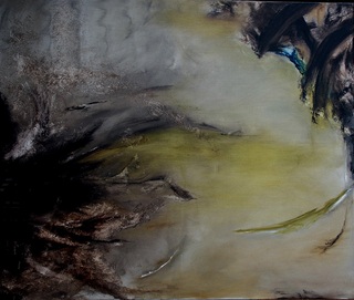 abstract 5 wind (2007), Öl auf Leinwand, 100x120